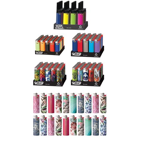 Bic Lighter 4 Tier Refill + 20 Free Lighters - 200pc Box