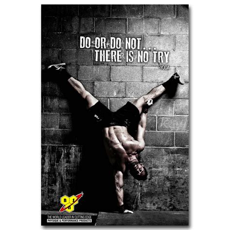 Bodybuilding Motivational Quote Art Silk Poster Print 13x20 24x36 inch ...