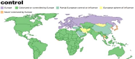 Map: European colonialism conquered every country in the world but ...