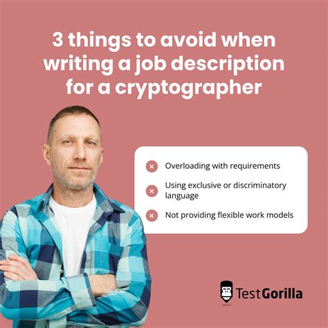 How to write a cryptographer job description - TestGorilla