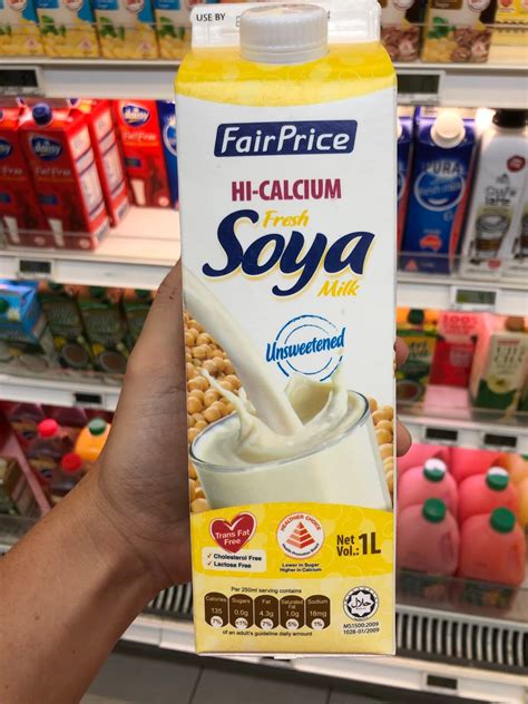 S M Ong: Soya milk: 'Unsweetened' doesn't mean no sugar - except ...