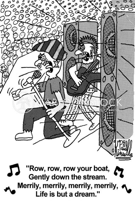 Row Your Boat Cartoons and Comics - funny pictures from CartoonStock