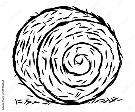 Hay Clipart Black And White