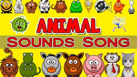 The Animal Sounds Song || Kids Songs and Nursery Rhymes || EduFam ...