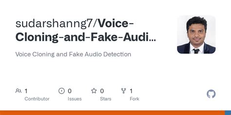 GitHub - sudarshanng7/Voice-Cloning-and-Fake-Audio-Detection: Voice ...