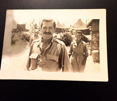 The man behind the mustache. Jerry Colonna and my Grandfather during ...