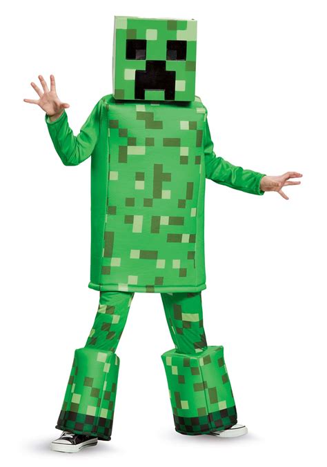 Minecraft Creeper Prestige Costume for Boys