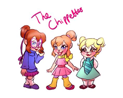 The Chipettes - 80s by Loveless-Nights on DeviantArt