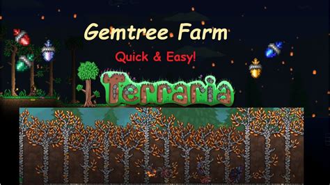 Terraria 1.4.1 | Gemtree Farm - Quick and easy tutorial! - Gems ...