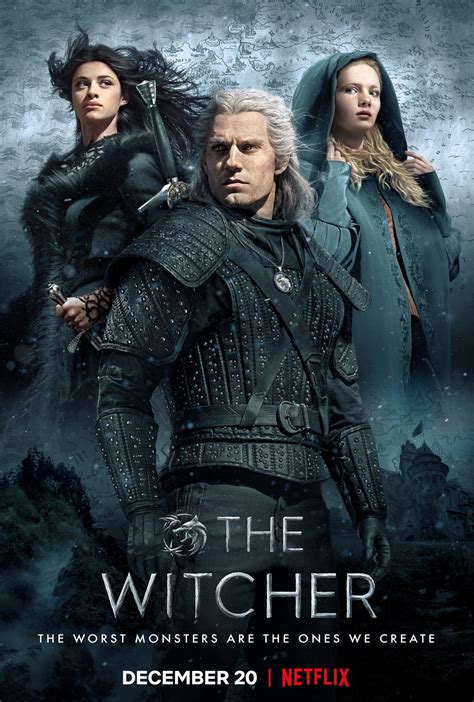 New Poster for Netflix's The Witcher Puts the Main Cast Front and ...