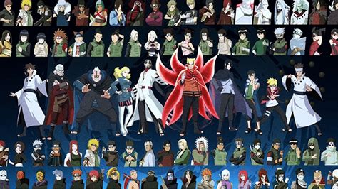 All Naruto x Boruto Ultimate Ninja Storm Connections Characters