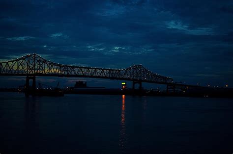 Mississippi River Bridge Photograph by Aaron McDonald - Fine Art America