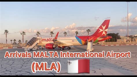 Arrivals Of MALTA International Airport (MLA) 🇲🇹 - YouTube