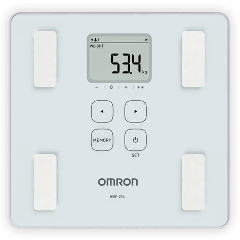 Buy Omron HBF 214 Digital Full Body Composition Monitor with 4 User ...