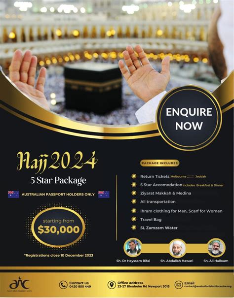 Hajj 2024 Packages Price - Jolie Tammara