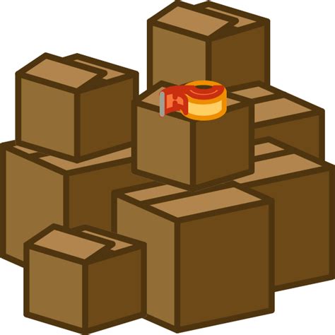 Moving Boxes Clipart - Pile Of Boxes Png - (600x600) Png Clipart ...