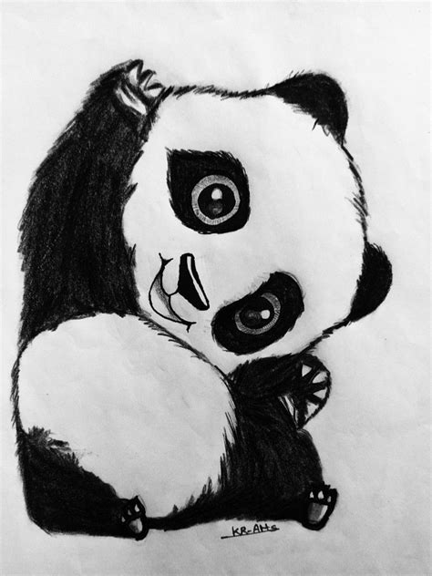 Baby Panda Drawing