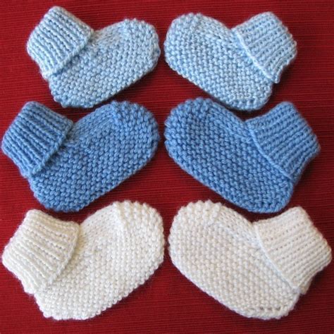 Cozy Baby Booties knitting pattern pdf digital download