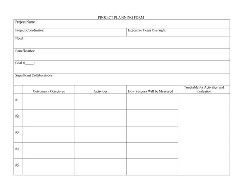 48 Professional Project Plan Templates [Excel, Word, PDF] - Template Lab