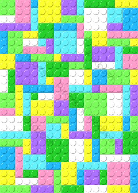 Soft And Comfortable Lego Brick Color Comfort Background | PSD Free ...