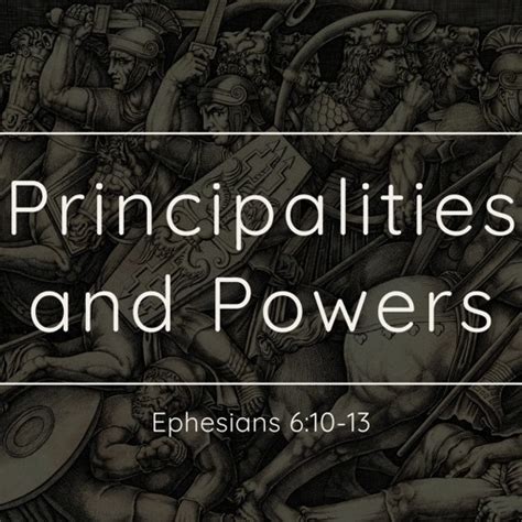 Stream Principalities and Powers by Frankfort First Church Of The ...