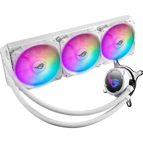 ASUS ROG STRIX LC 360mm RGB AIO CPU Water Cooler - White Edition | ASUS ...