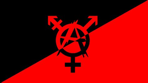 Trans Anarcho-Communist Flag