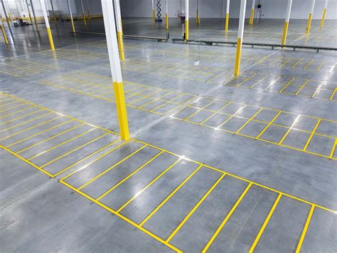 Warehouse Floor Striping Services - Floor Tape & Paint | Dasko