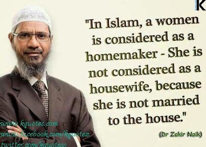 Image result for dr zakir naik quotes women