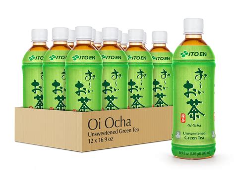 Ito En Oi Ocha Unsweetened Green Tea, 16.9 fl oz. (12-Pack) - Walmart.com