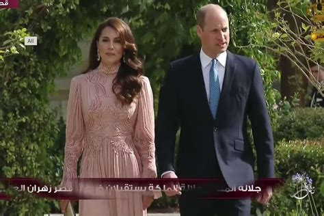 Kate Middleton and Prince William Attend Royal Wedding in Jordan