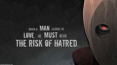 🔥 Download Displaying Image For Sad Anime Quotes by @vevans | Obito ...