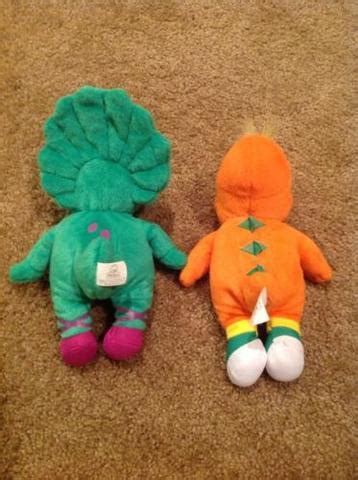 Barney and Friends--Baby Bop And Riff Plush--so Cute!! | #489605165