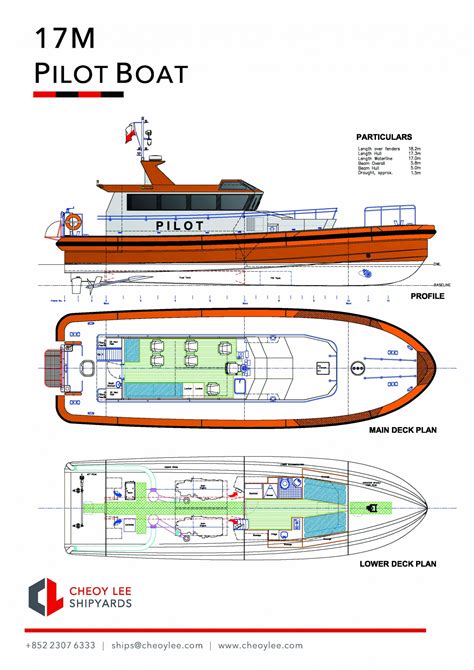 17m Self-righting Pilot Boat | Pilot Boats | Products | Cheoy Lee ...