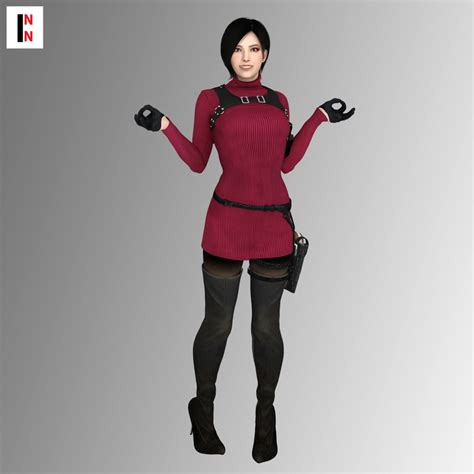 Ada Wong RE4 Remake Cosplay Ada Wong Outfit Halloween, 57% OFF