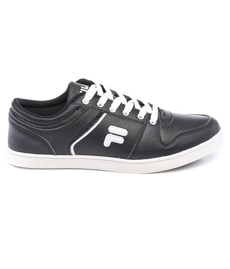 Fila Black Sneaker Shoes - Buy Fila Black Sneaker Shoes Online at Best ...