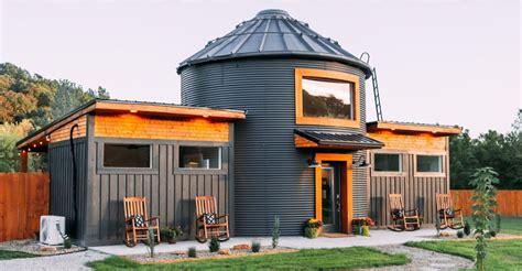 Unique Tiny House Grain Silo Conversion For Cozy Getaway