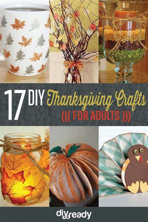 21 Amazingly #Falltastic Thanksgiving Crafts For Adults | DIY Projects ...