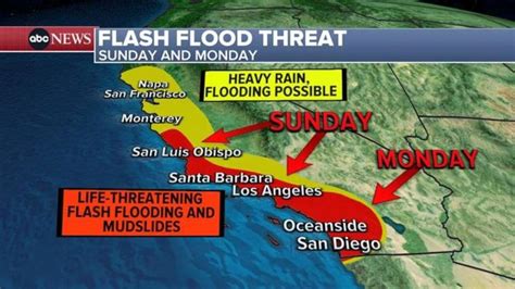 California braces for life-threatening storm expected to bring flooding ...