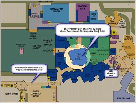 Mandalay Bay Convention Center Map - Maping Resources