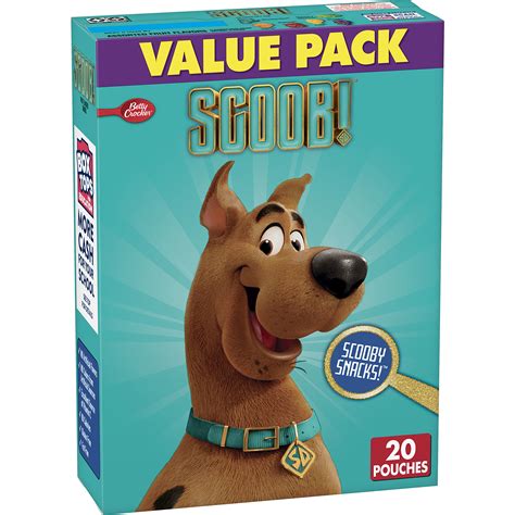 Kellogg's SCOOBY-DOO! Baked Graham Cracker Snacks, Made With Whole ...