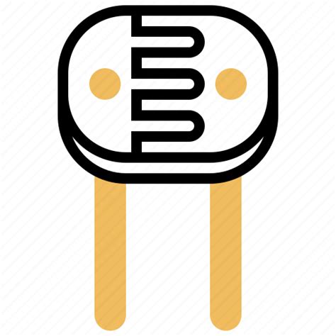 Circuit, ldr, light, resistor, sensor icon - Download on Iconfinder