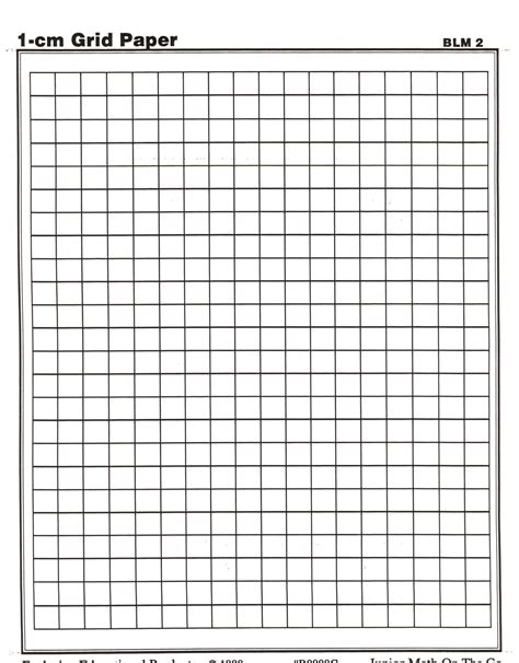 Centimeter Graph Paper Printable - Printable Word Searches