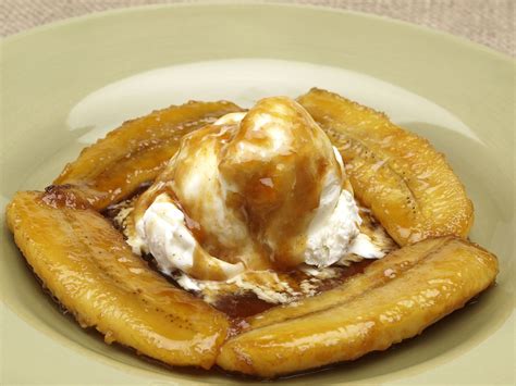 French Caribbean Bananas Flambe Recipe