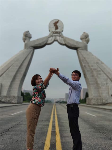 Arch of Reunification - DPRK Guide — Young Pioneer Tours