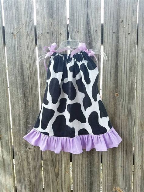 Cow Print Dress Cow Print Clothing Toddler Cowgirl Outfit - Etsy | Cow ...