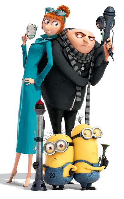 Despicable Me 2. Gru meets Agent Lucy Wilde. | Minions, Minions ...