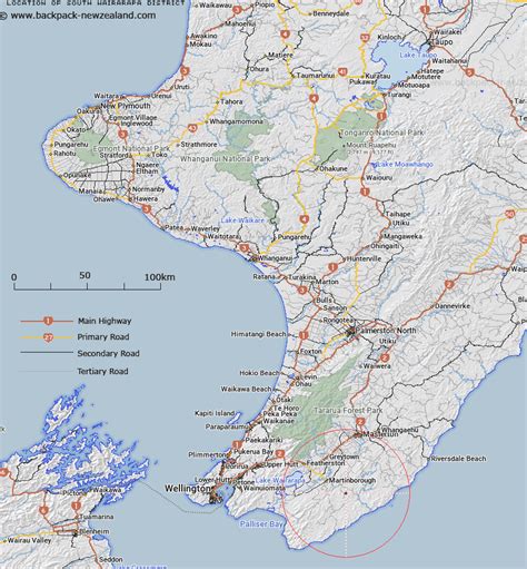 Where is South Wairarapa District? Map - New Zealand Maps