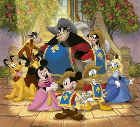 The Three Musketeers.. | Mickey mouse, friends, Mickey, friends, Disney ...