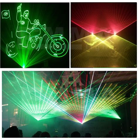 ilda 2d+3d laser 15 watt rgb laser beam&animation programmable full ...